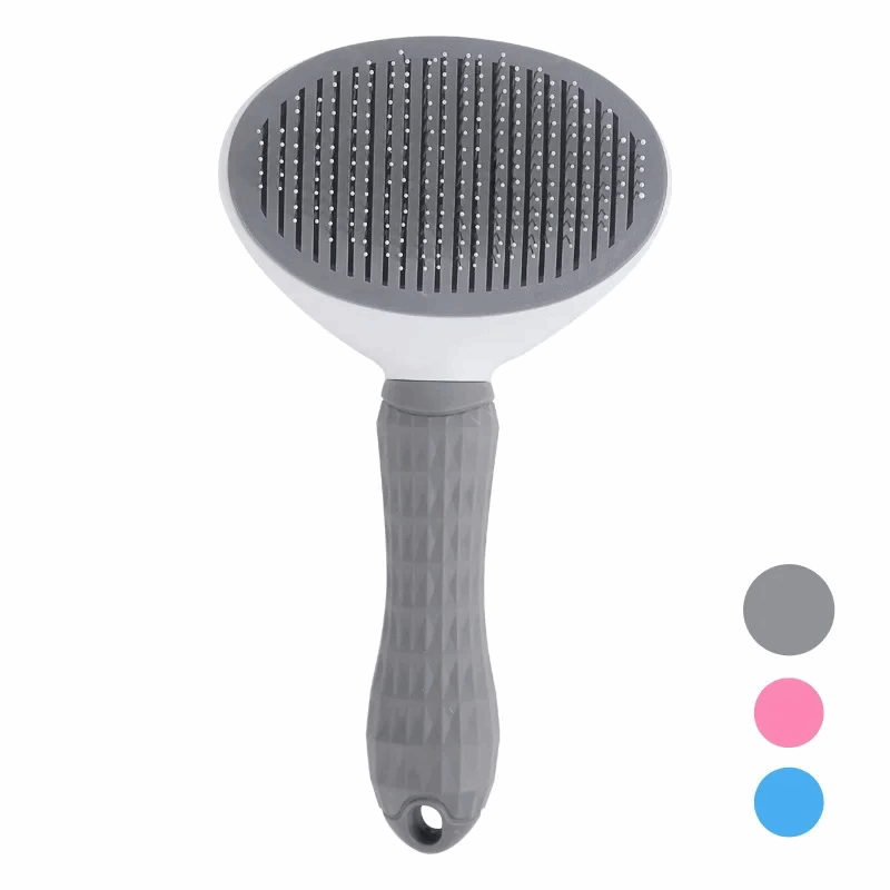 Brosse en acier inoxydable chats - universmiaou