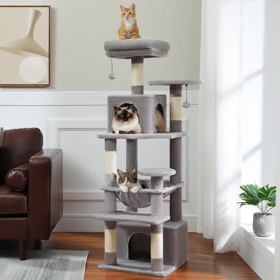 Arbre à chat avec hamac souple - universmiaou