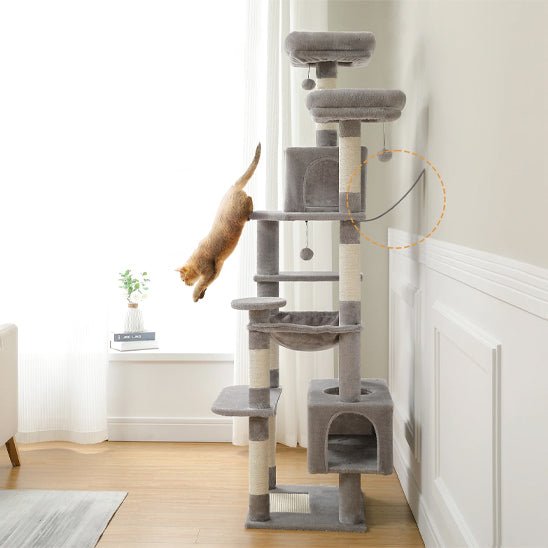Arbre à chat avec hamac souple - universmiaou