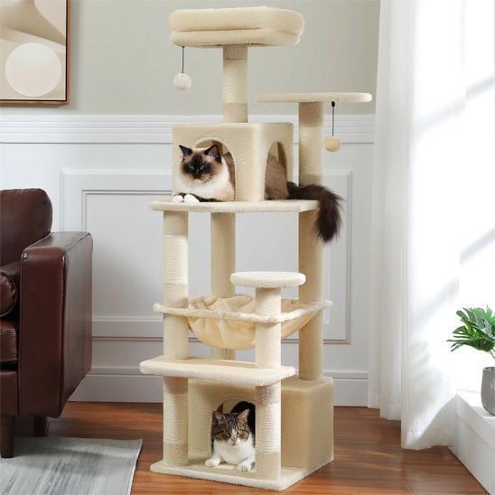 Arbre à chat avec hamac souple - universmiaou