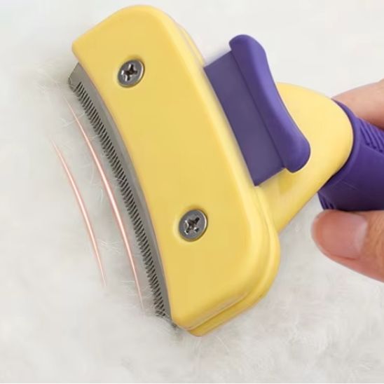 Brosse épilateur de poils pour chat - universmiaou