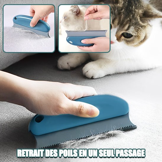 Brosse épilatoire pour animaux de compagnie - universmiaou