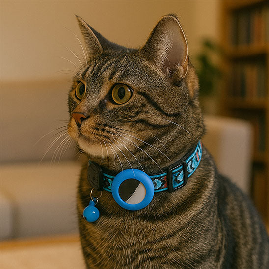collier GPS chat