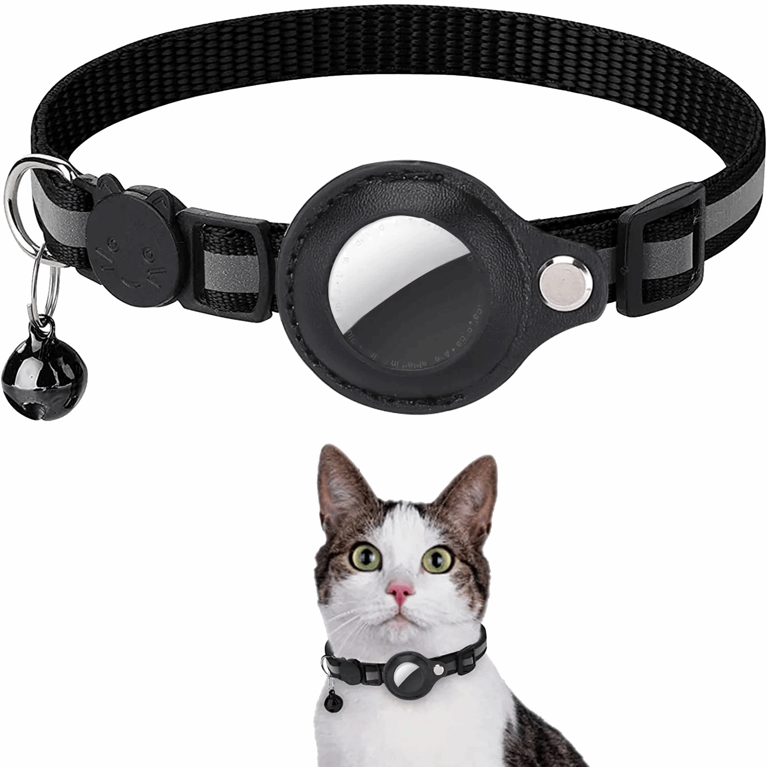 Collier anti - étranglement avec cloche pour chat - universmiaou