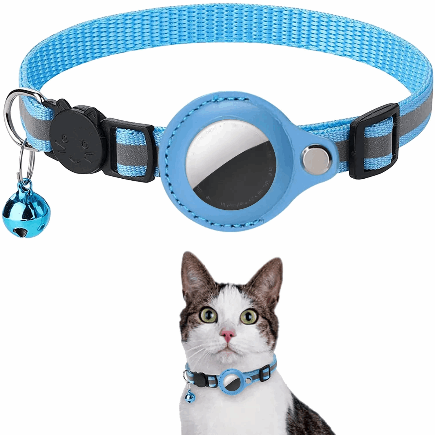 Collier anti - étranglement avec cloche pour chat - universmiaou