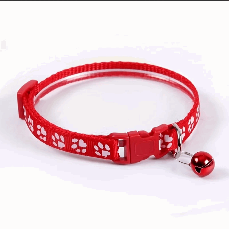Collier avec motif de pâte pour chat - universmiaou