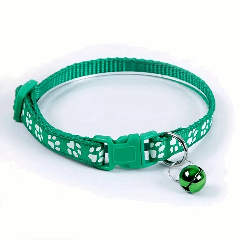 Collier avec motif de pâte pour chat - universmiaou