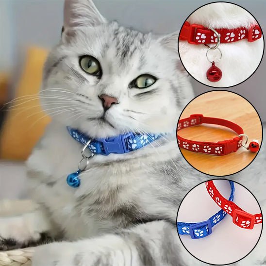 Collier avec motif de pâte pour chat - universmiaou