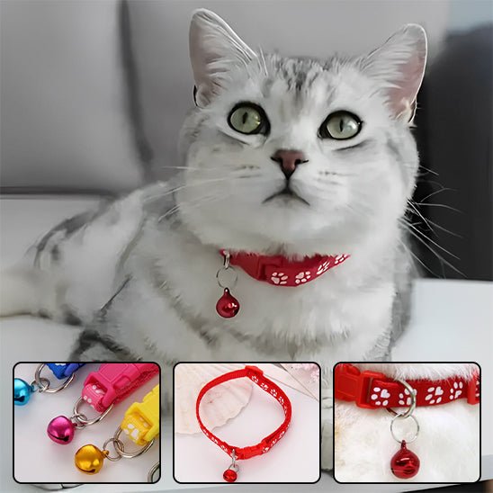 Collier avec motif de pâte pour chat - universmiaou