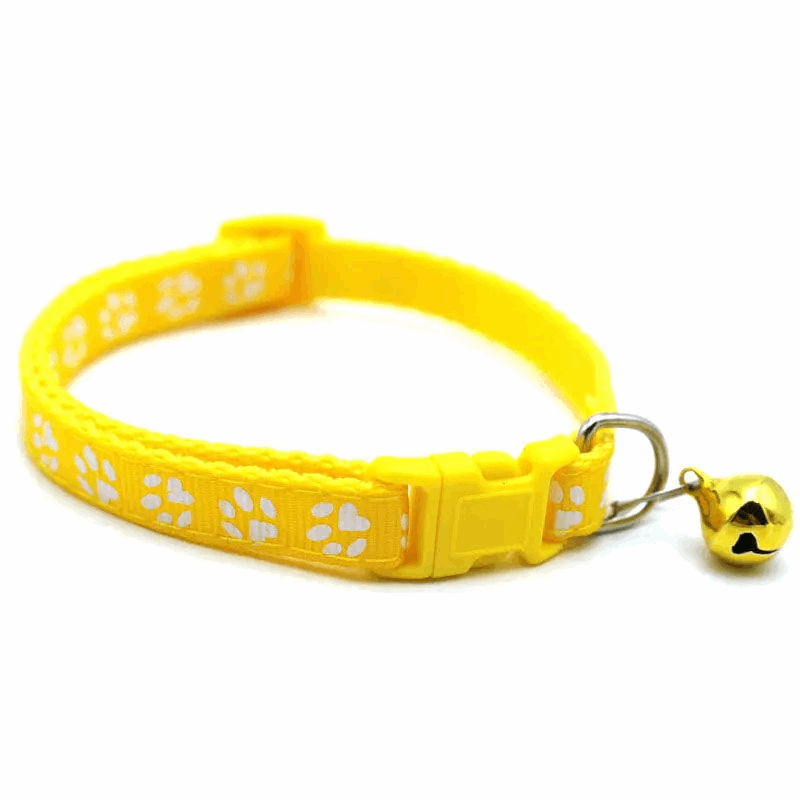 Collier avec motif de pâte pour chat - universmiaou