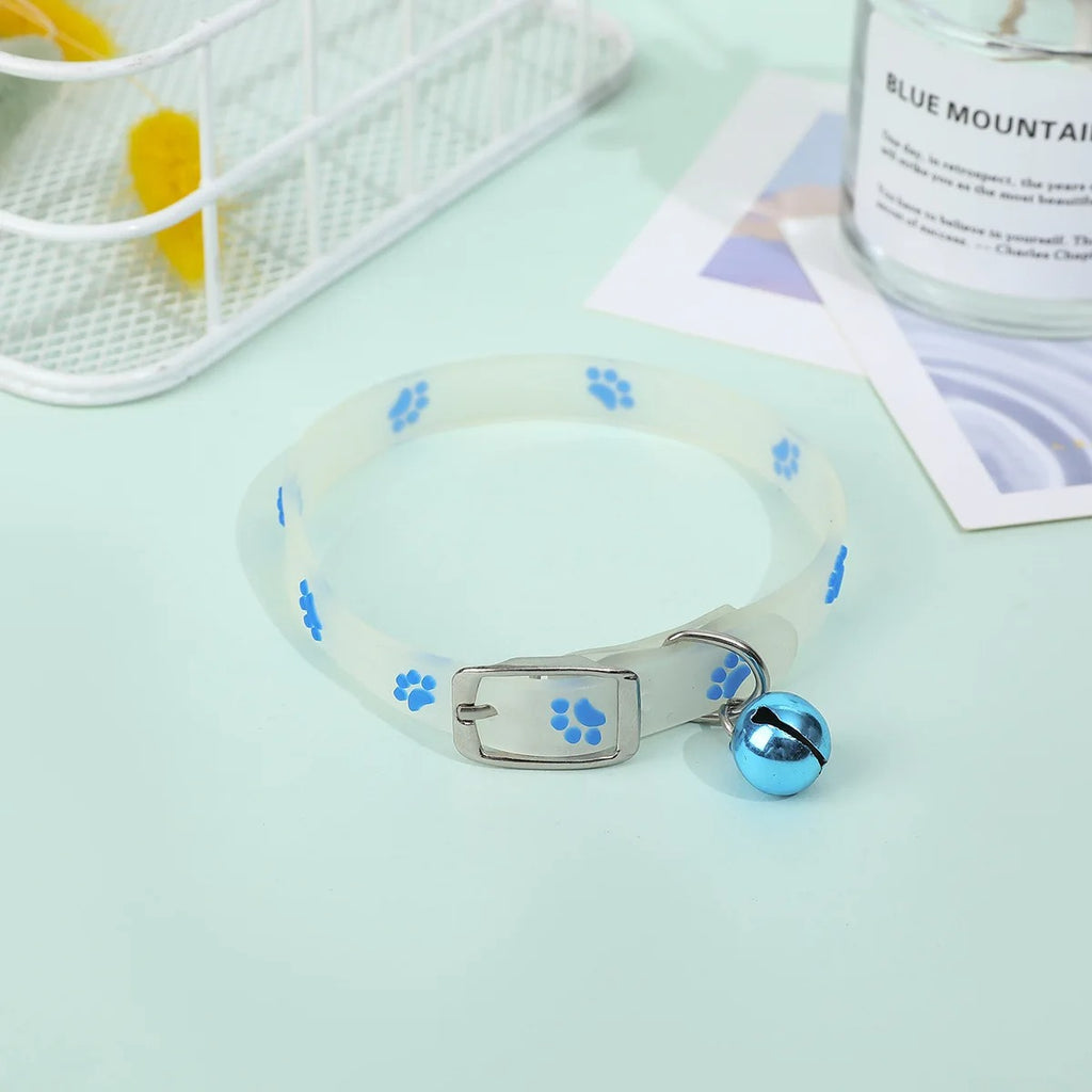 collier pour chat lumineux