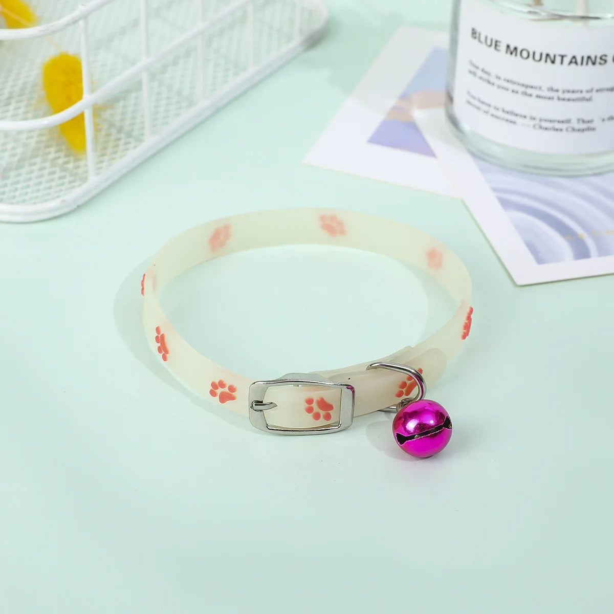 collier pour chat lumineux