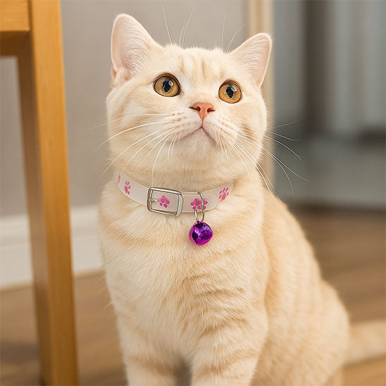 collier pour chat lumineux
