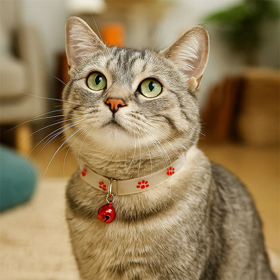 collier pour chat lumineux