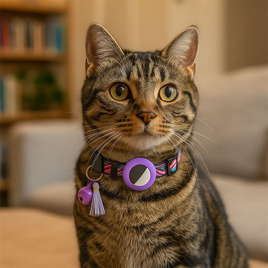 collier GPS chat