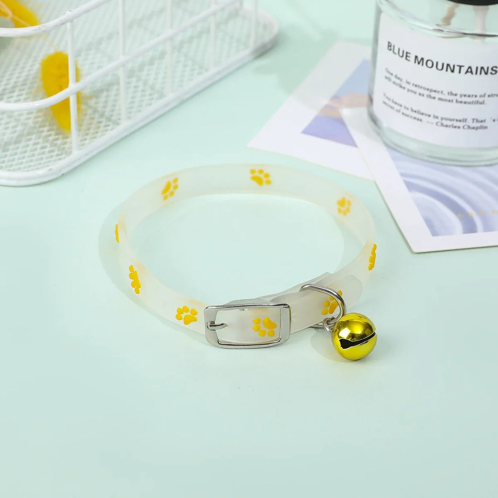 collier pour chat lumineux