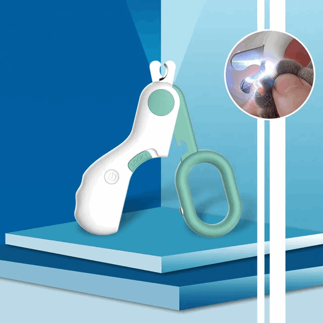 coupe griffe pour chat professionnel avec lumière LED - universmiaou