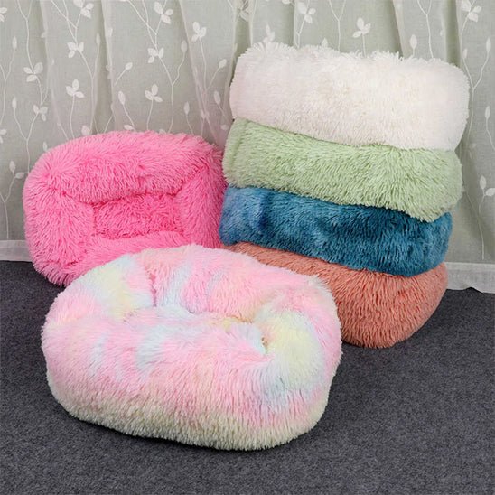coussin en fourrure pour chat - universmiaou