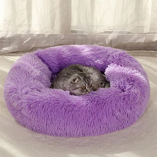 coussin en fourrure pour chat - universmiaou