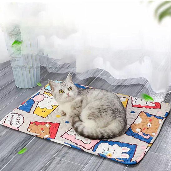 coussin rafraîchissant pour chat - universmiaou