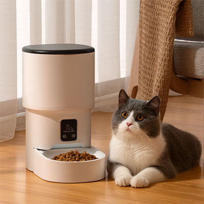 Distributeur de croquettes pour chat | AutoFeed Précision