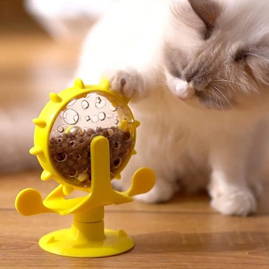 Distributeur interactif de croquettes pour chat - universmiaou