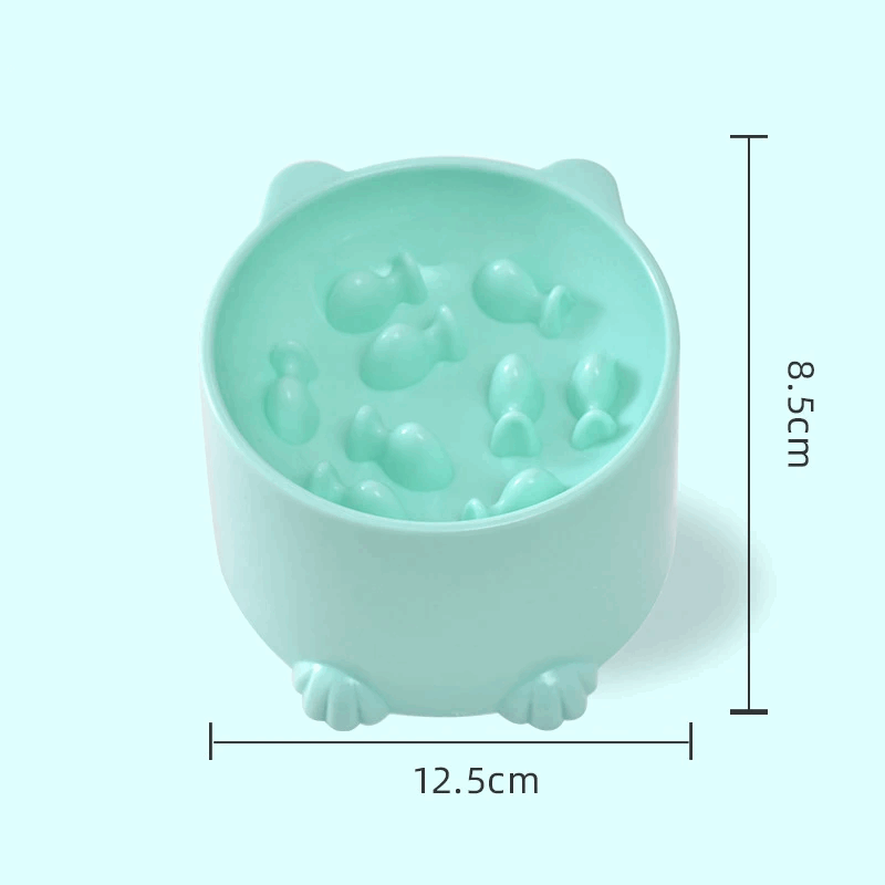 Gamelle anti glouton chat - universmiaou