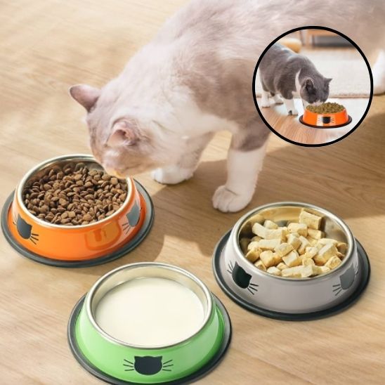 Gamelle de luxe pour chat - universmiaou