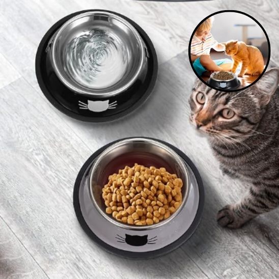 Gamelle de luxe pour chat - universmiaou