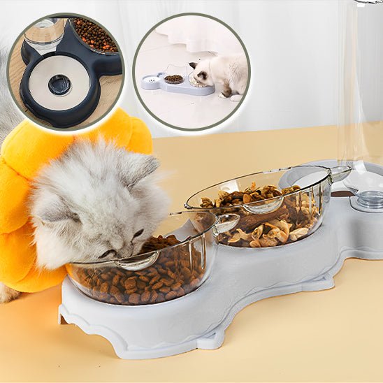 Gamelle surélevée pour chat - universmiaou