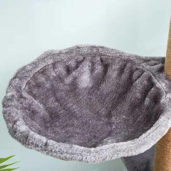 hamac chaud et confortable en peluche pour chat - universmiaou