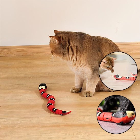 Jouet intelligent en forme de serpent pour chat - universmiaou