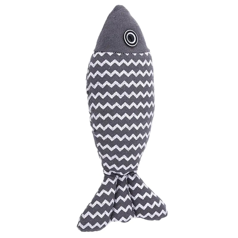 Jouet poisson interactif pour chat - universmiaou