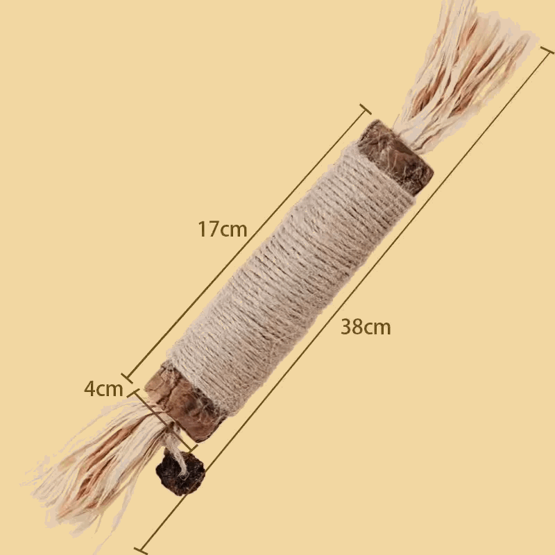 Jouets molaires de chat en bois naturel - universmiaou