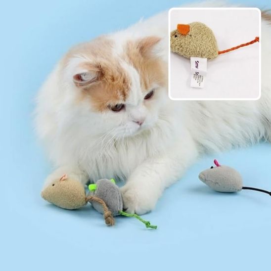 Jouets pour chat en peluche - universmiaou