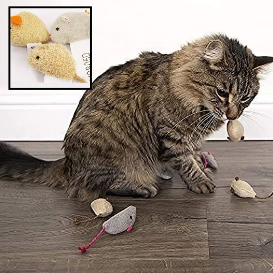 Jouets pour chat en peluche - universmiaou