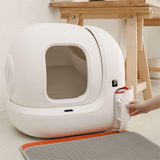 litière intelligente et autonettoyante pour chat