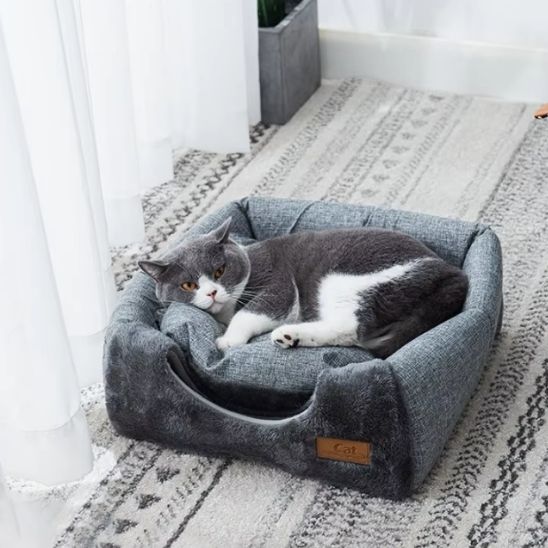 panier grotte pour chat - universmiaou
