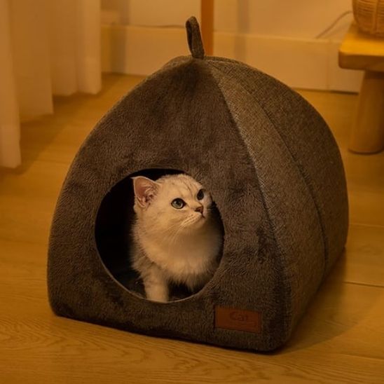 panier grotte pour chat - universmiaou