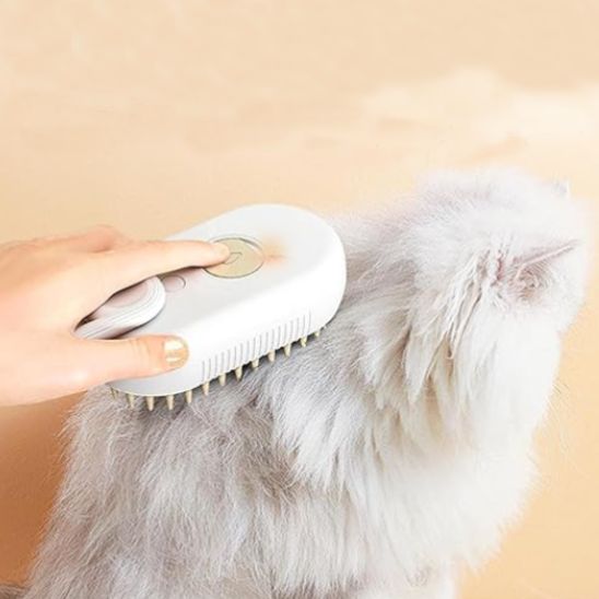 Peigne de massage électrique pour chats - universmiaou