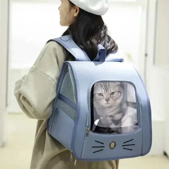 sac de transport à dos pour chat - universmiaou