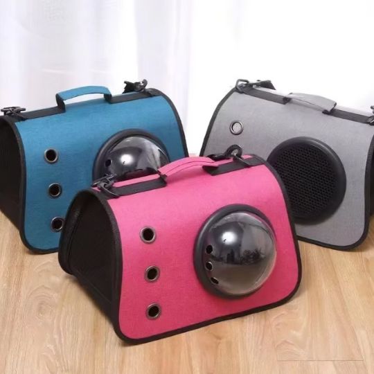 Sac de transport en bandoulière pour chats - universmiaou