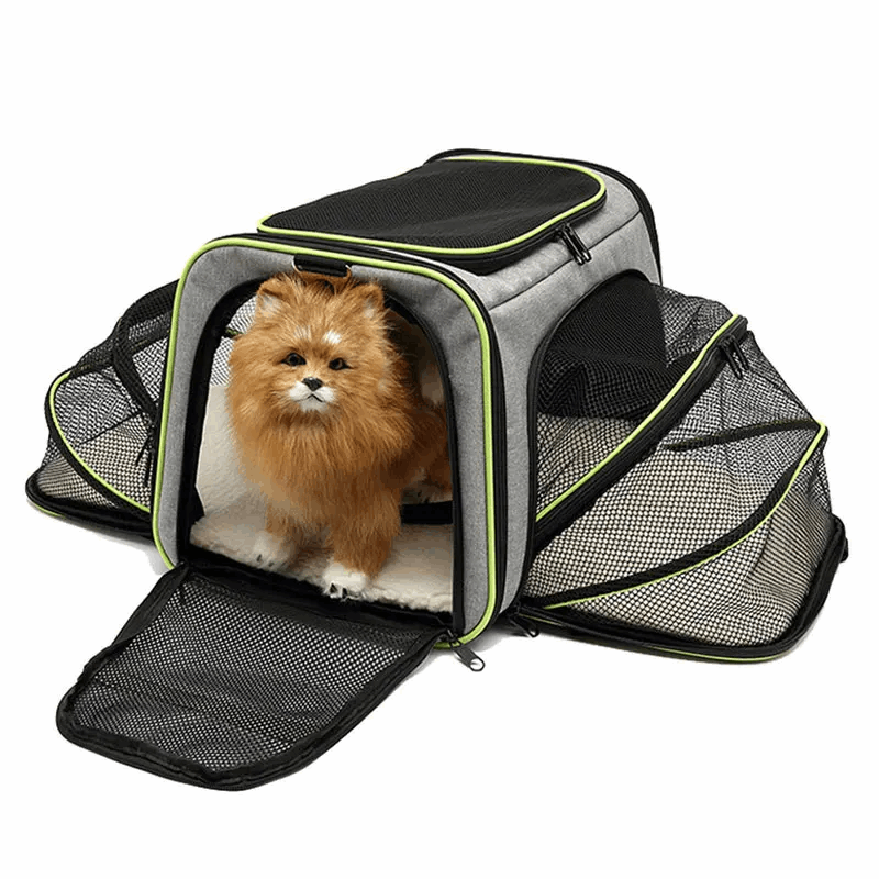 Sac de transport respirant et extensible pour chat - universmiaou