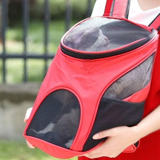 Sac de transport ventral pour chat - universmiaou