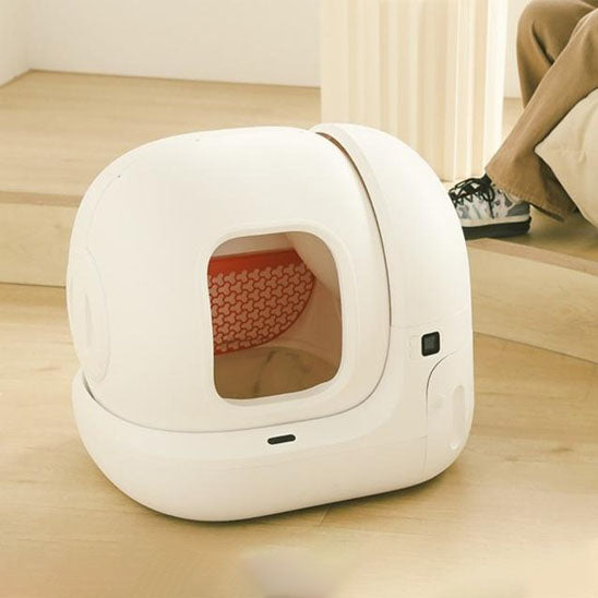 litière intelligente et autonettoyante pour chat