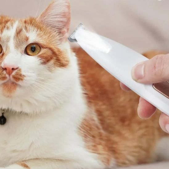Tondeuse de précision rechargeable et silencieuse pour chat - universmiaou