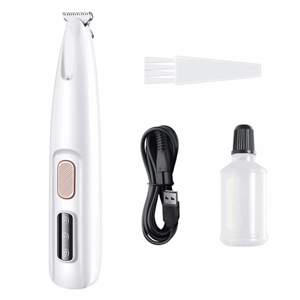 Tondeuse de précision rechargeable et silencieuse pour chat - universmiaou